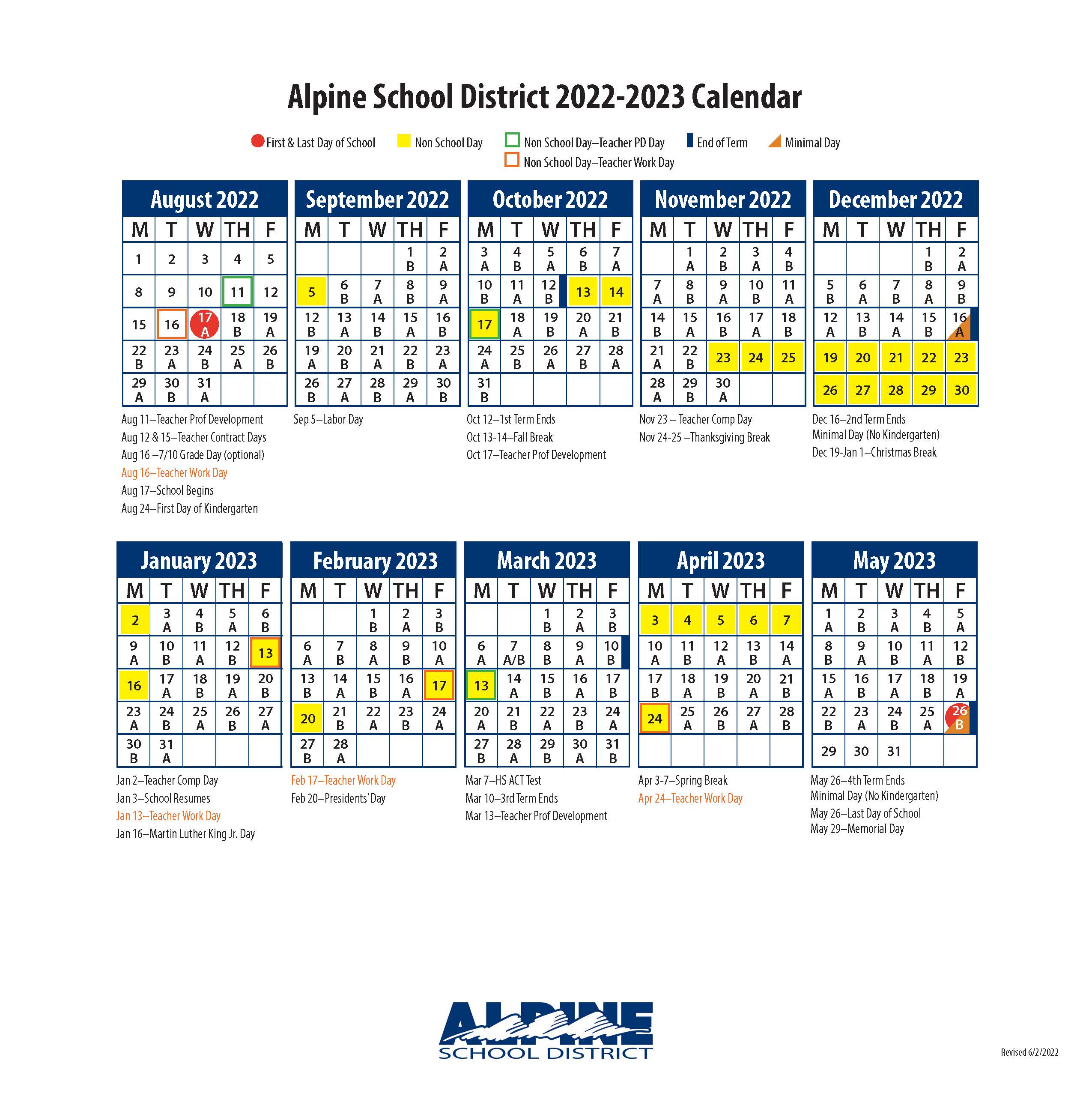 Calendar 22-23 – Lehi Junior