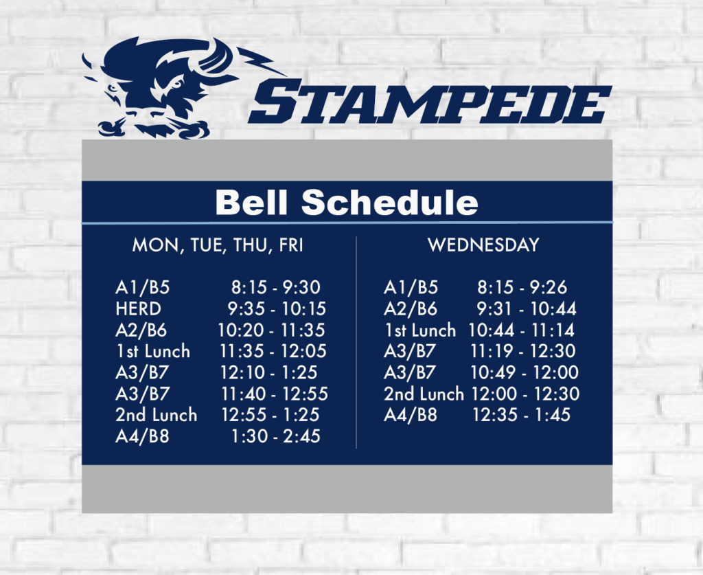 Daily Bell Schedule – Lehi Junior High